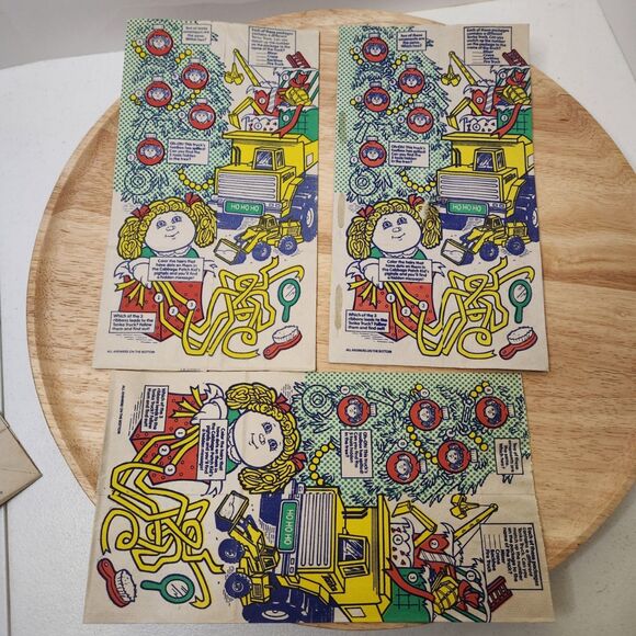 Vintage 1992 McDonald’s Happy Meal Bags & Boxes Lot - Picture 9 of 10